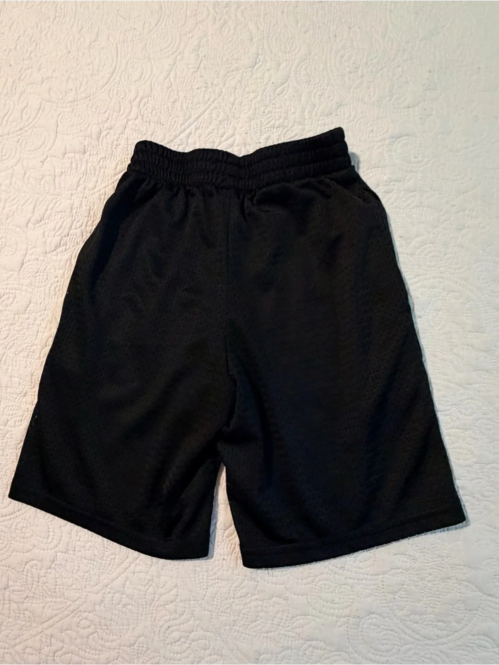 Champion Mesh Shorts | Size S | Black Script Logo Basketball Shorts